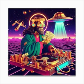 Dj Jesus 1 Canvas Print