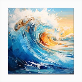 Waves Canvas Print