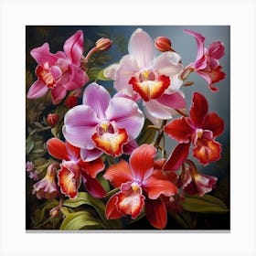 Orchids 8 Canvas Print