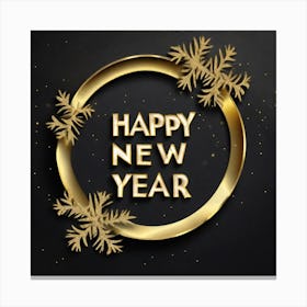 Happy New Year 7 Canvas Print