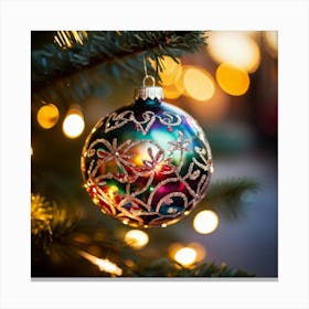 Christmas Ornament 4 Canvas Print