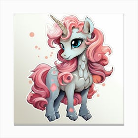 Little Pony 2 Canvas Print