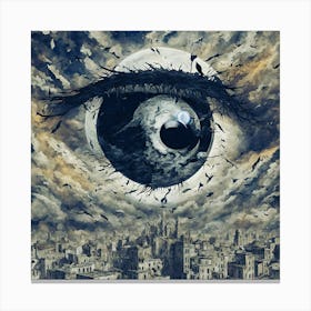 Eye Of The City Canvas Print