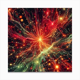 Radiant Sparks 20 1 Canvas Print