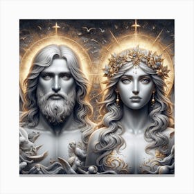 Three Gods Canvas Print