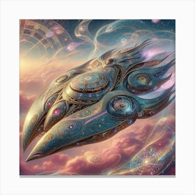 Spaceship 2 Canvas Print