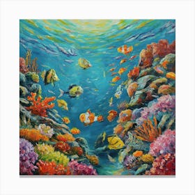 Under The Sea Canvas Print