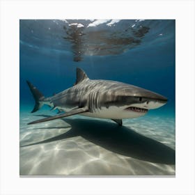 Great White Shark 4 Canvas Print