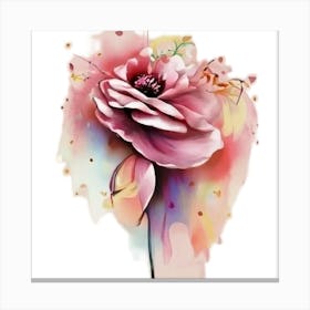 Pink Flower Canvas Print