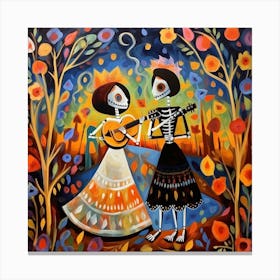 Day Of The Dead 1 Canvas Print