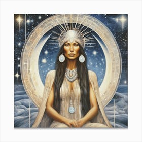 Star Goddess Canvas Print