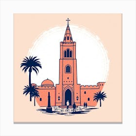 Egyptian Church Canvas Print