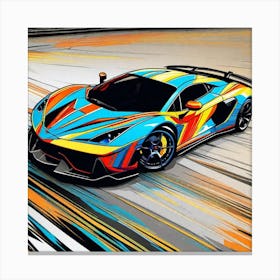 Lamborghini 71 Canvas Print