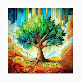 Tree Of Life 10 Canvas Print