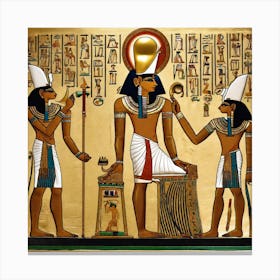 Egyptian Painting Canvas Print
