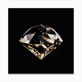 Diamond Stock Videos & Royalty-Free Footage Canvas Print