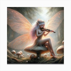 Fairy Violin Canvas Print