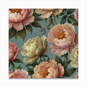 Peonies 2 Canvas Print