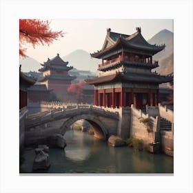 China Canvas Print