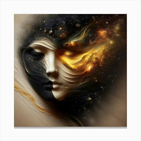 Face Of The Universe Canvas Print