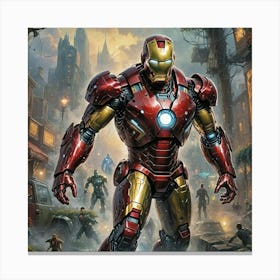Iron Man 3 Canvas Print