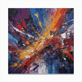 Abstract Painting 1 Canvas Print