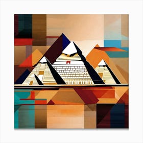 Pyramids Of Giza 2 Canvas Print