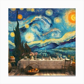 Starry Night 4 Canvas Print