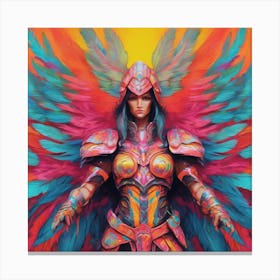 Angel Warrior Canvas Print