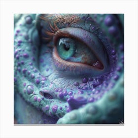 Octopus Eye Canvas Print