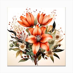 Mystical Bouquet Canvas Print