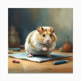 Hamster 19 Lienzo