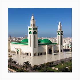 Islamic Mosque In Morocco Canvas Print