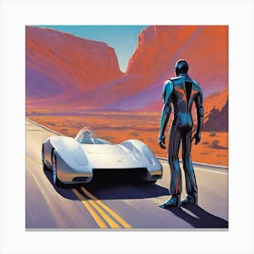 Futuristic Car 31 Canvas Print