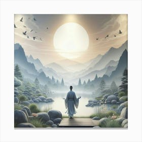 Zen Meditation Canvas Print