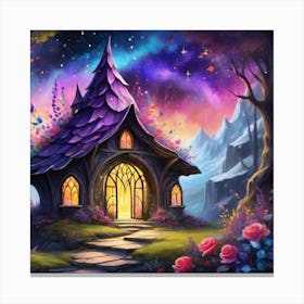 Fairy House 1 Canvas Print