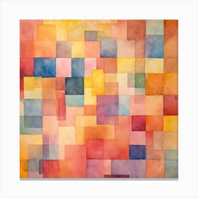 Squares Canvas Print