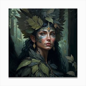 Elven Woman 1 Canvas Print