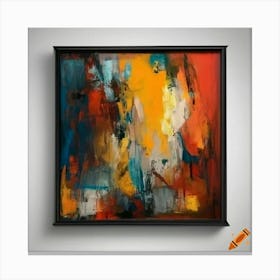 Abstract Painting 16 Canvas Print