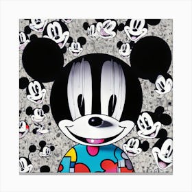 Mickey Reimagined 4 Canvas Print