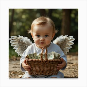 Angel Baby 5 Canvas Print