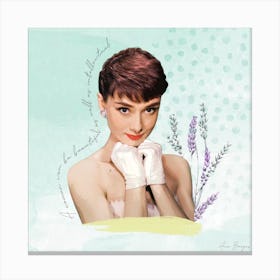 Audrey Hepburn II Canvas Print