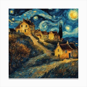 Starry Night 22 Canvas Print