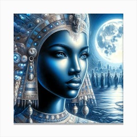 Cleopatra Portrait Artwork 38 Canvas Print