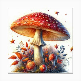 Fly agaric 2 Canvas Print