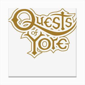 Quests Of Yore Canvas Print