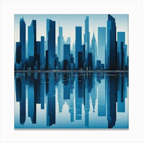 City Skyline Canvas Print