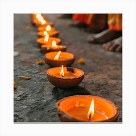 Diwali Lights 9 Canvas Print