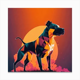 Pit Bull 1 Canvas Print