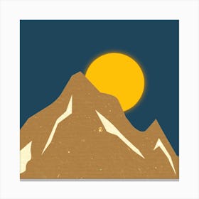 Mountain Sunrise Canvas Print